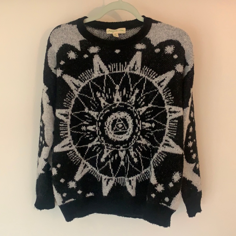 Staring At Stars Illuminati Sweater - Urban Outfitters